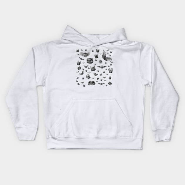 Bats #bats Kids Hoodie by JBJart